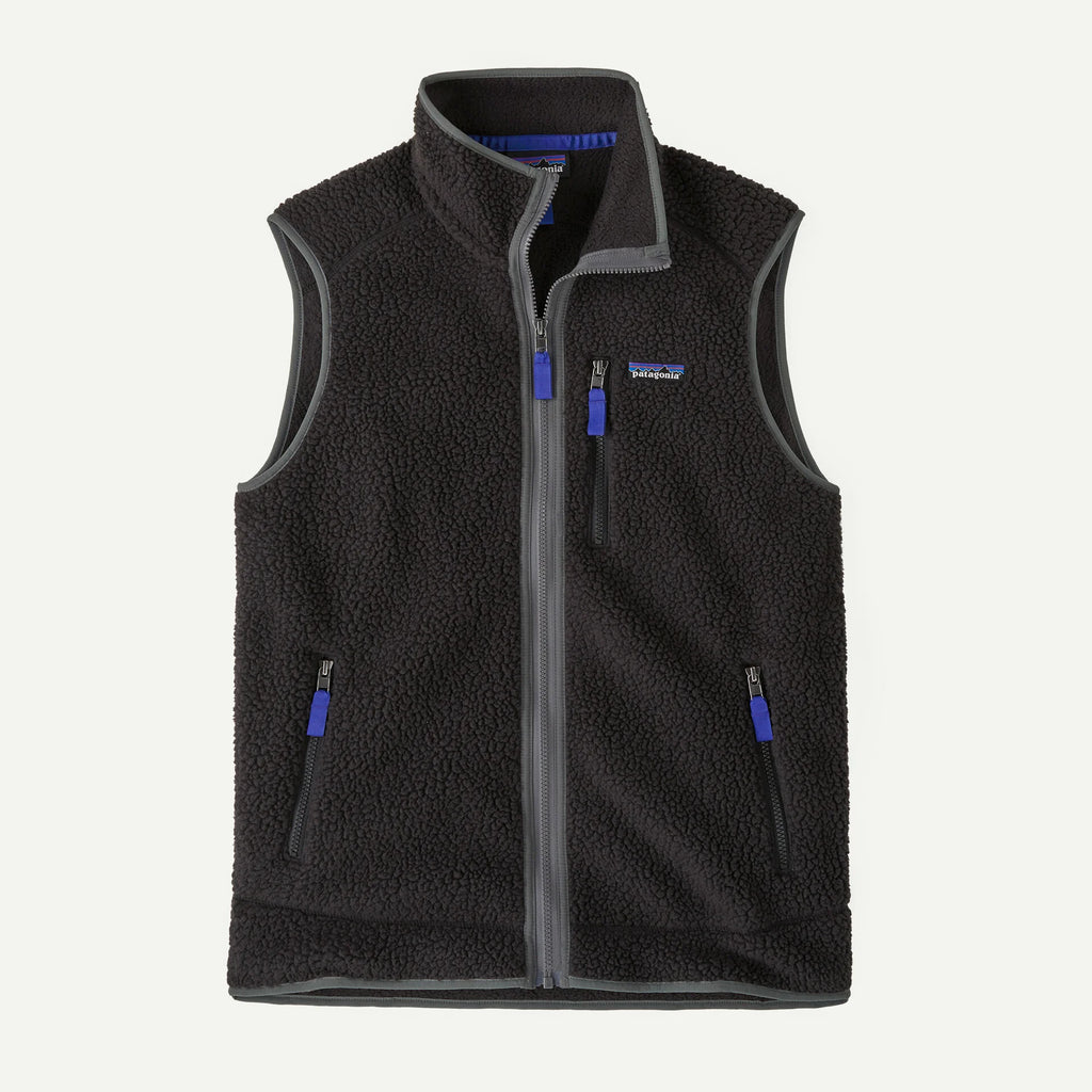 Patagonia Men's Retro Pile veste noir et bleu