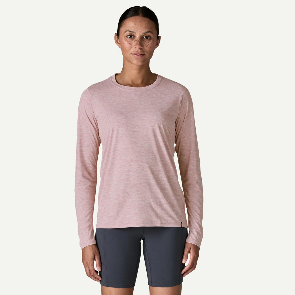 Patagonia Women's Long-Sleeved Capilene® Cool Daily Shirt rose