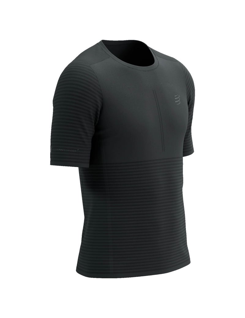 COMPRESS pro racing SS Tshirt men's noir