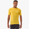 COMPRESS pro racing SS Tshirt men's jaune